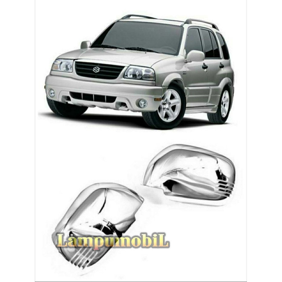 Cover Spion Suzuki Escudo 2.0 2001-2006 - Chrome (SET)