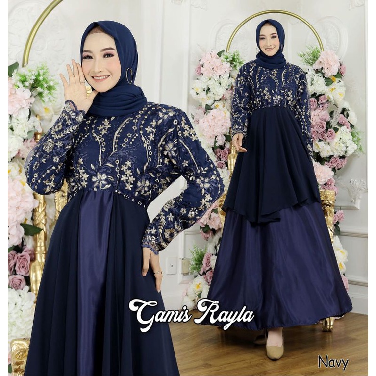 RAYLA Gamis pesta mewah 8 in 1