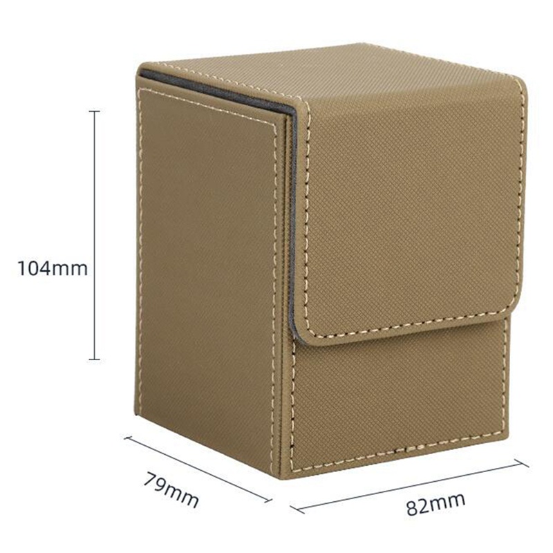Card Case Deck Box Sleeved Cards Deck Game Box for Yugioh MTG Binders: 100+, Sky Blue