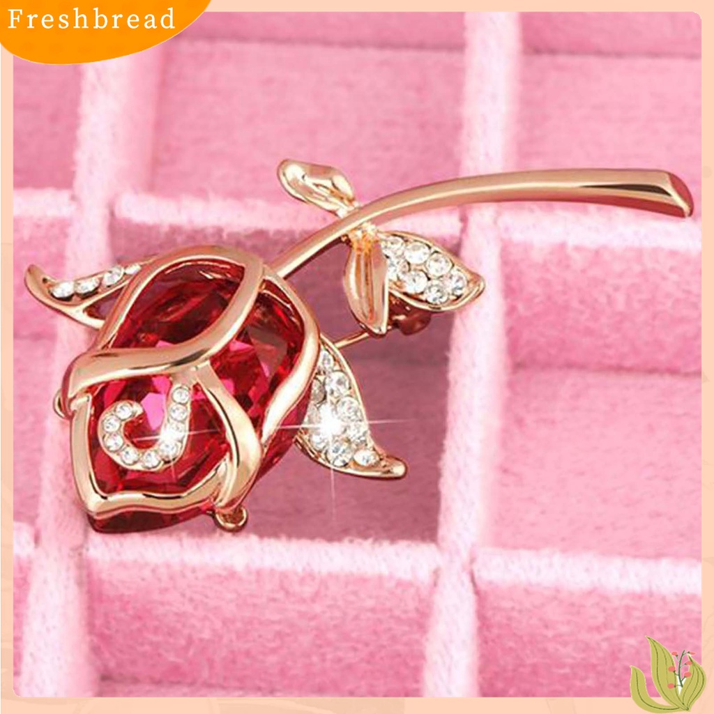 Fresh| Bros Bentuk Bunga Mawar Bahan Alloy Untuk Wanita