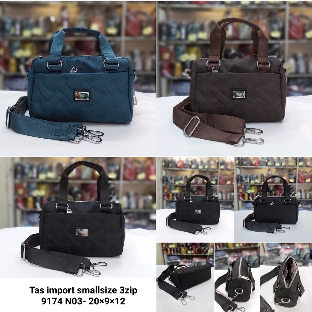 Tas import selempang parasut multifungsi fashion wanita