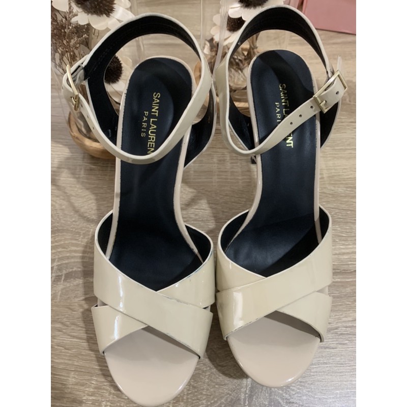 PRELOVED HIGH HEELS SAINT LAURENT NUDE PREMIUM