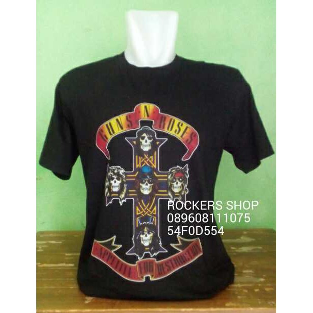 KAOS GUNS N ROSES APPETITE FOR DESTRUCTION