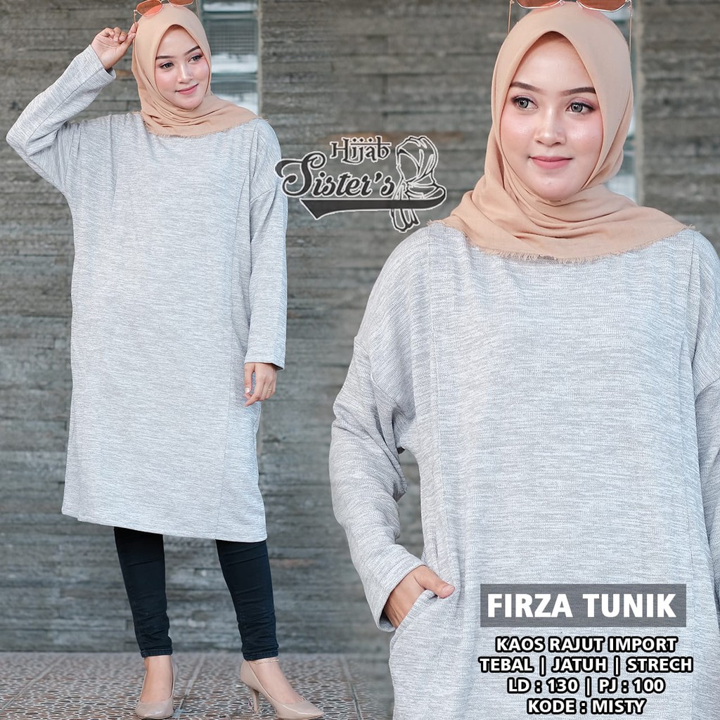 Firza Tunik By Hijab Sister's | Suplier Hijab Solo| Grosir