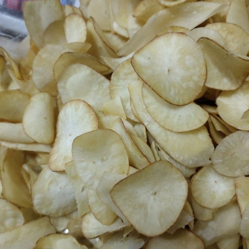 

Keripik Singkong Asin /Original 250g Cemilan Gurih