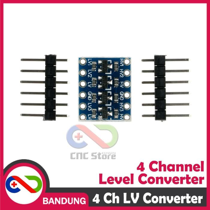 4 CHANNEL IIC I2C SPI SERIAL LOGIC LEVEL CONVERTER BI DIRECTION