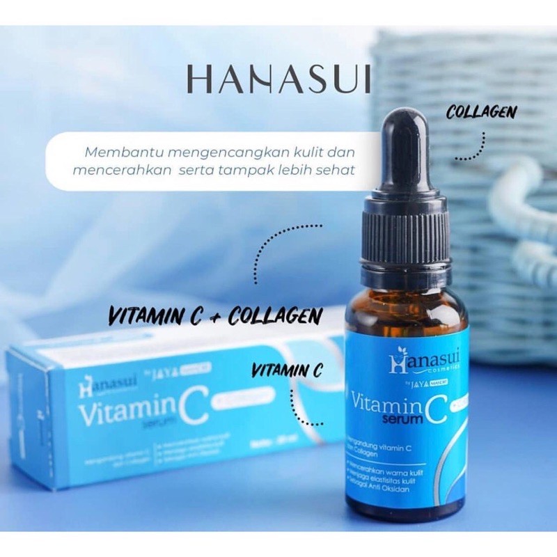 HANASUI SERUM VIT C+COLLAGEN BPOM