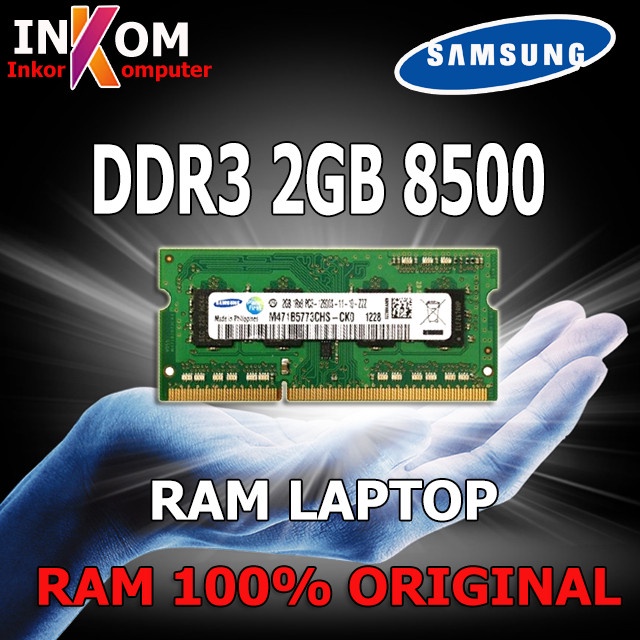 Ram Laptop 2GB DDr 3 PC 8500