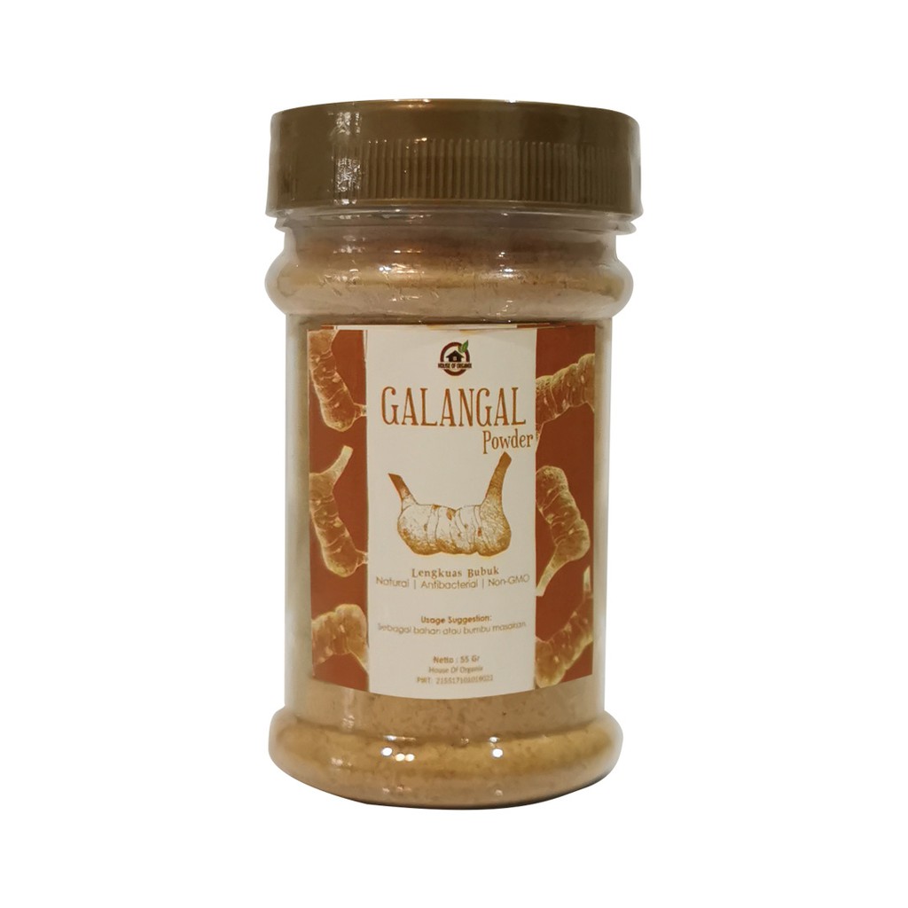

House Of Organix Galangal Powder / Lengkuas Bubuk 60 Gr