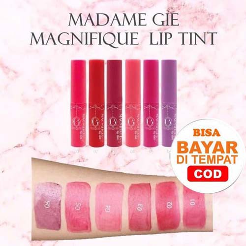 Madame Gie Magnifique Lip Tint - MakeUp Lipstik