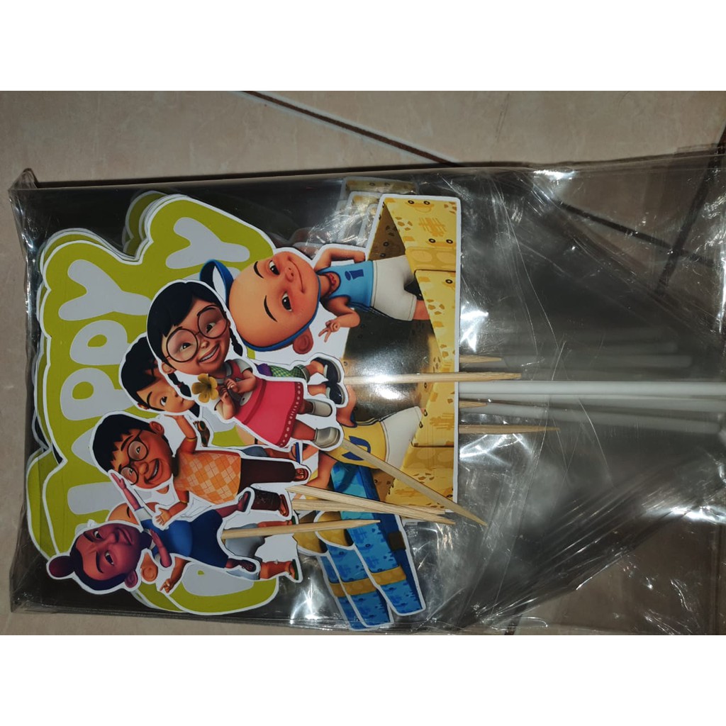 Topper Cake Upin Ipin