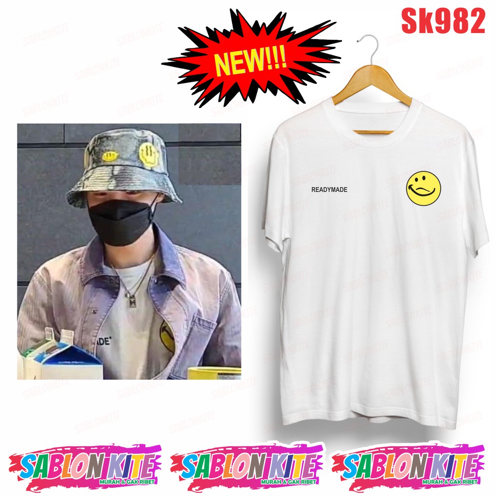 MURAH!!! KAOS KPOP JHOPE READYMADEE SK982 UNISEX COMBED 30S