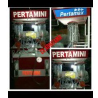 pompa spbu pertamini manual 2 nozzle 2 mesin pompa