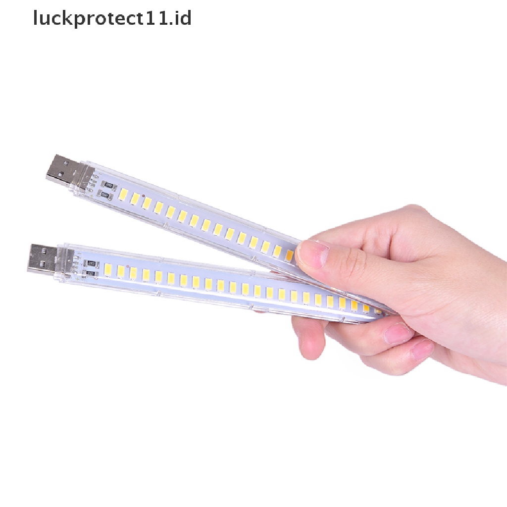 // Hg &amp; ID// Lampu Tidur LED USB 5V 12W 24led Lampu Meja Baca USB Lampu Buku