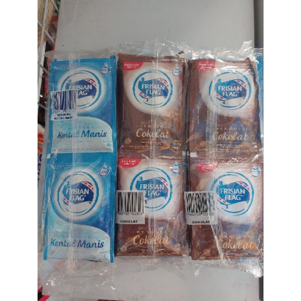 

Frisian Flag Bendera Kental Manis ( isi 6 sachet )