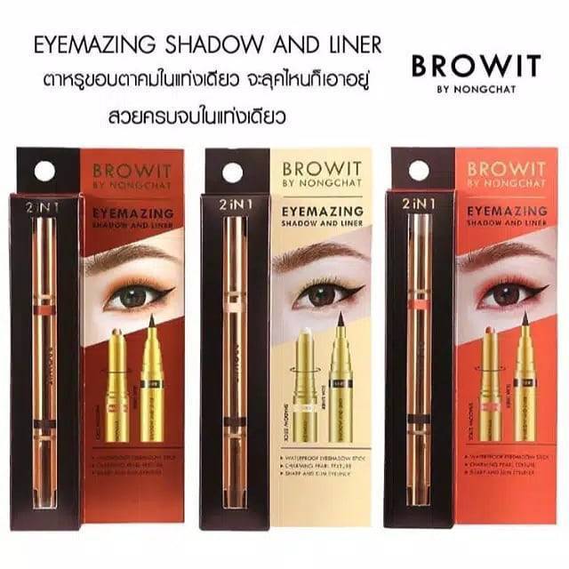 BROWIT EYEMAZING SHADOW and LINER