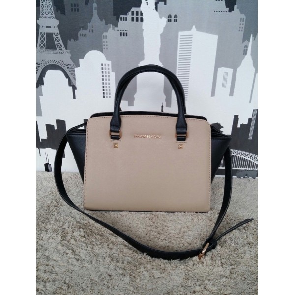 Tas Medium MK Selma 2tone