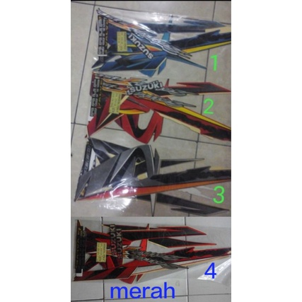 Sticker Striping Satria fu 2008