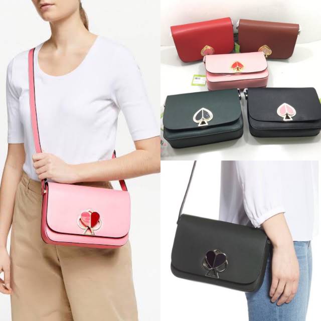 Kate Spade new york Nicola Flap Shoulder Bag crossbody tas selempang slingbag