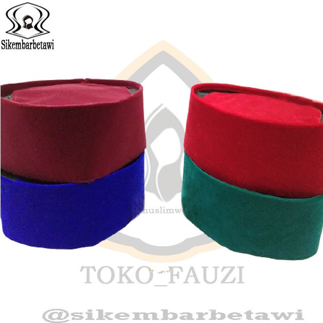 Peci Merah Peci Betawi Peci Pitung Peci Merah Polos Ac Peci Merah Betawi Peci Songkok Bludru Ac