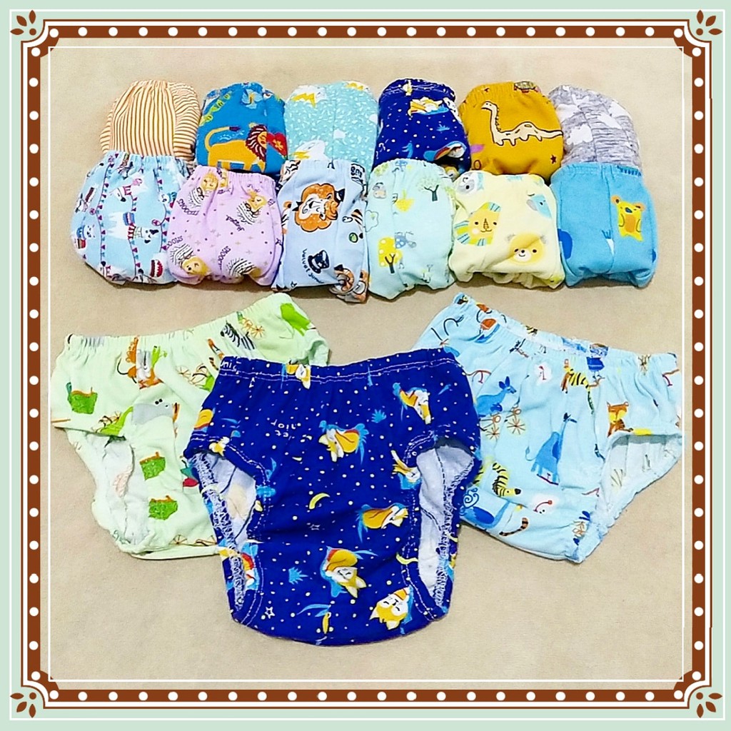 Celana Dalam Anak Bayi Libby / Velvet Perca Motif