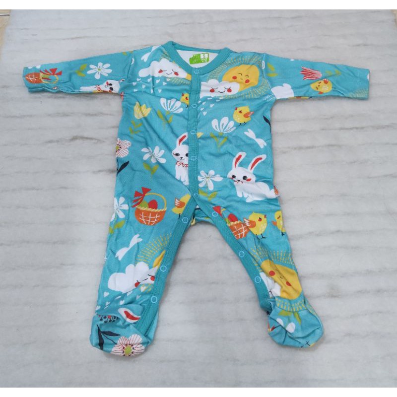 Velvet Sleepsuit Baju Tidur Bayi