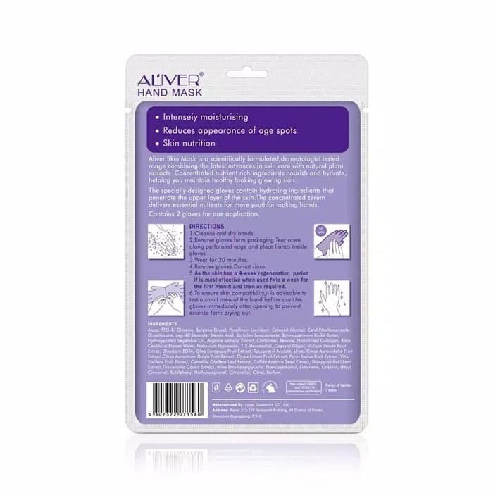 Hand Mask Exfoliating Removal Dead Skin Collagen Masker Tangan