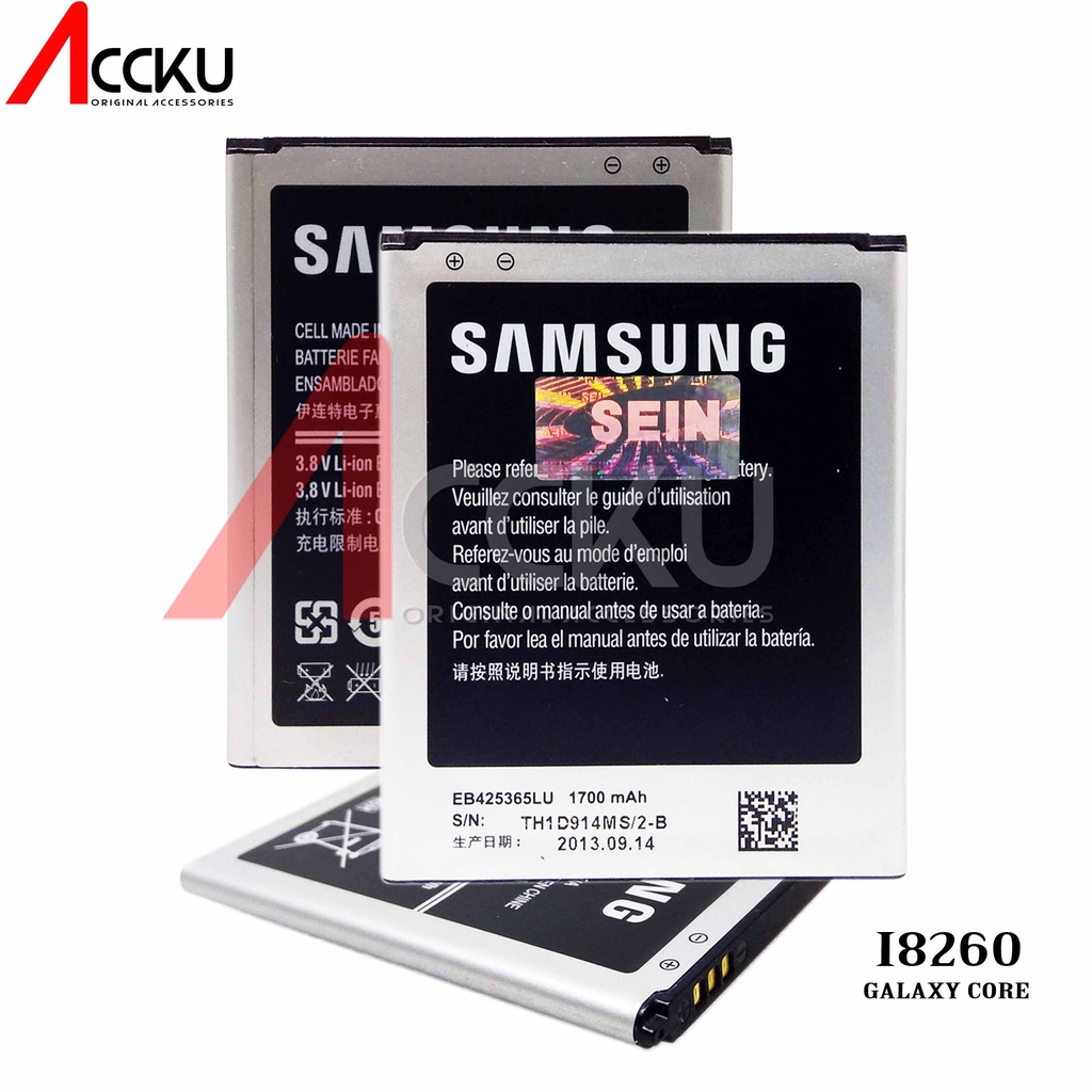 BATTERY SAMSUNG I8260 BATERAI SAMSUNG GALAXY CORE PERTAMA I8260 EB-425365LU