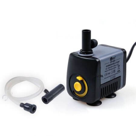 RESUN SP-800 / pompa celup aquarium aqua scape / filter air kolam ikan koi / 4watt 250 liter