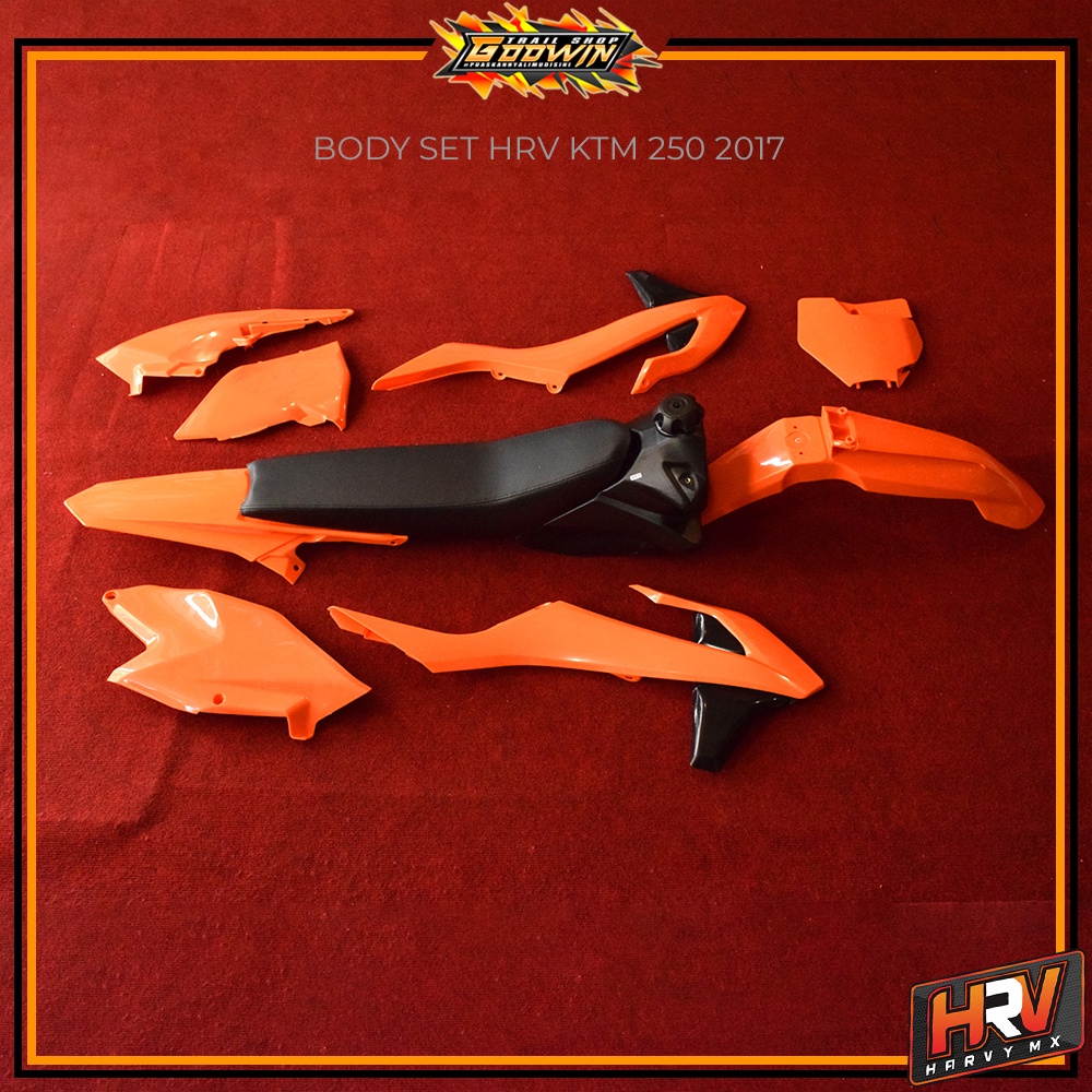 Body Set Trail Bodyset Cover Tangki Body Slebor Depan Belakang HRV KTM 250 2014/ 2017 KTM 85 2020 / KTM 85 SX 2020