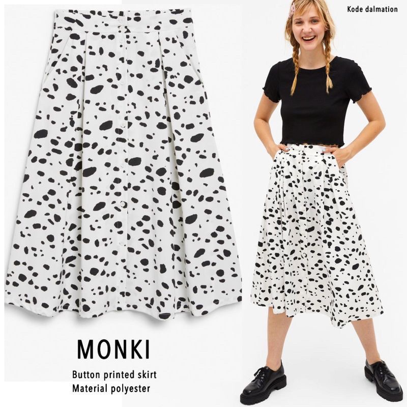 SKIRT MNK botton