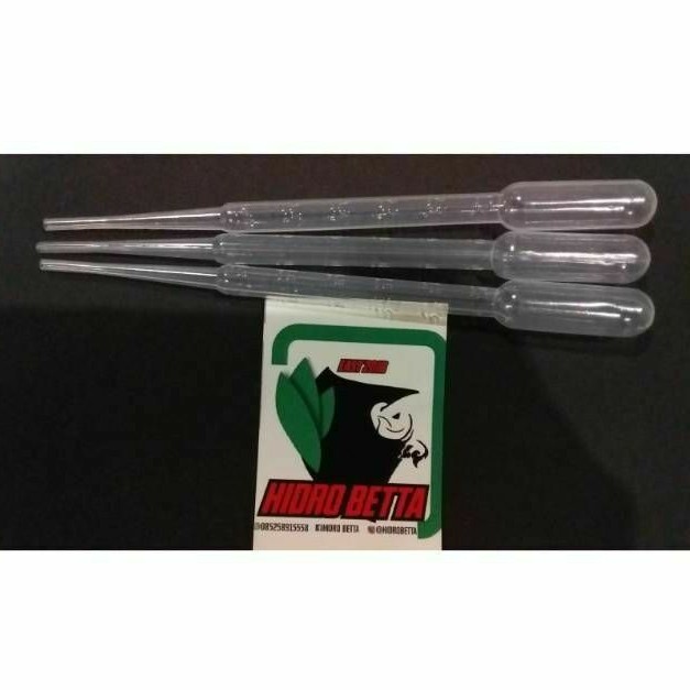 Pipet Plastik Artemia Kutu Air 3mm