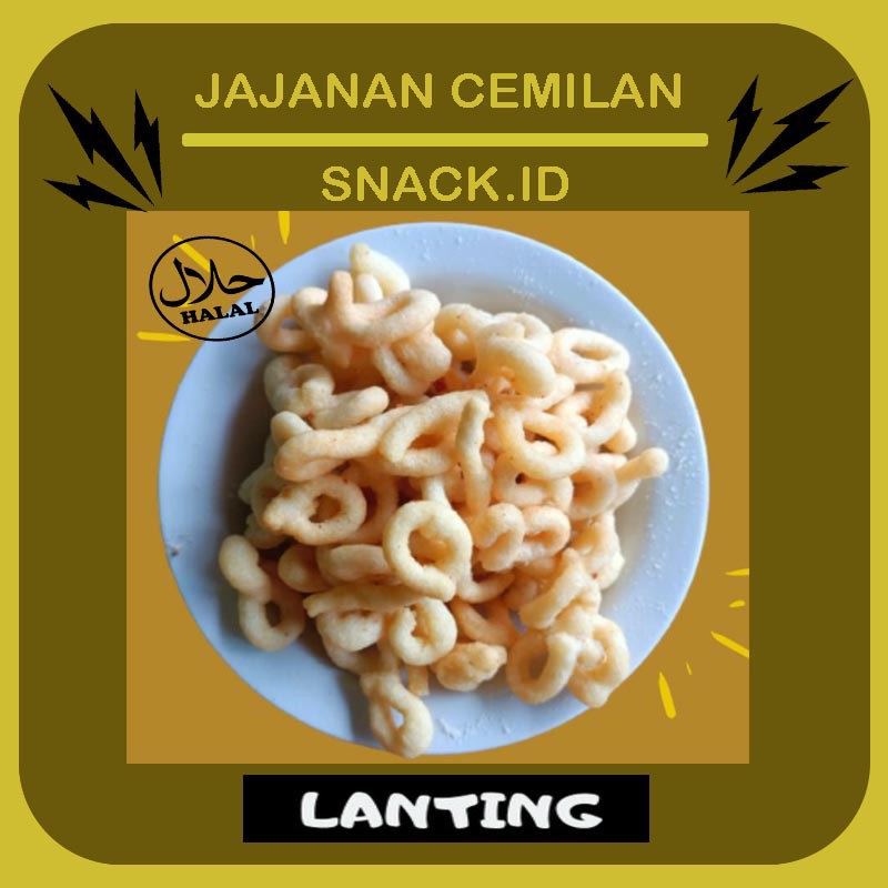 

LANTING BAWANG 250 GRAM / SNACK RINGAN / CEMILAN ENAK SNACK KILOAN JAJANAN MURAH