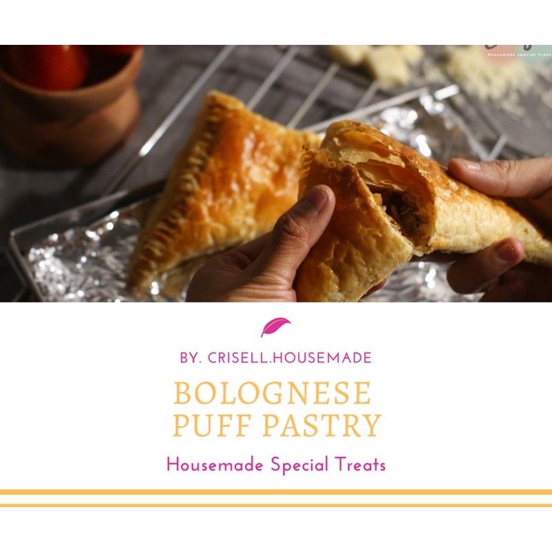 

Bolognese puff pastry