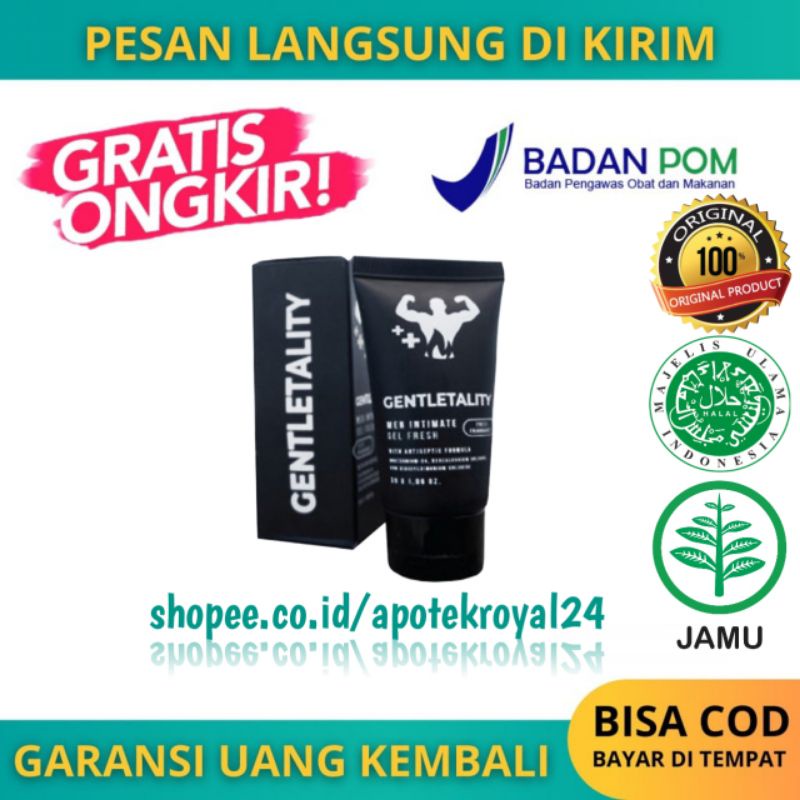 GENTLETALITY GEL - GEL PEMBESAR PENGUAT PENIS TERBAIK & PERMANEN
