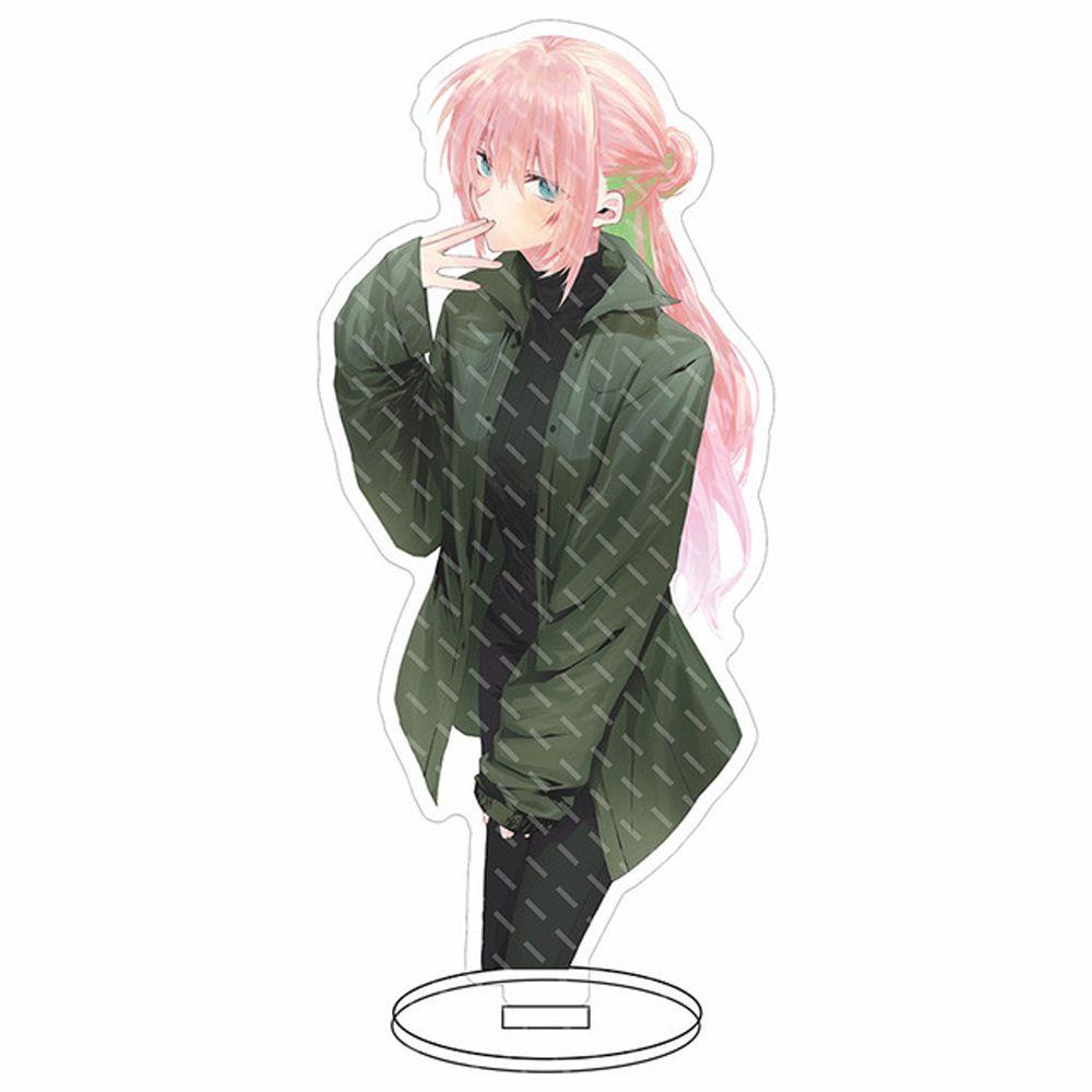 Agustina Shikimori Bukan Cuma Cutie Hadiah Anak Dua Sisi Stand Akrilik Transparan Karakter Manga Kartun Akrilik Display Stand