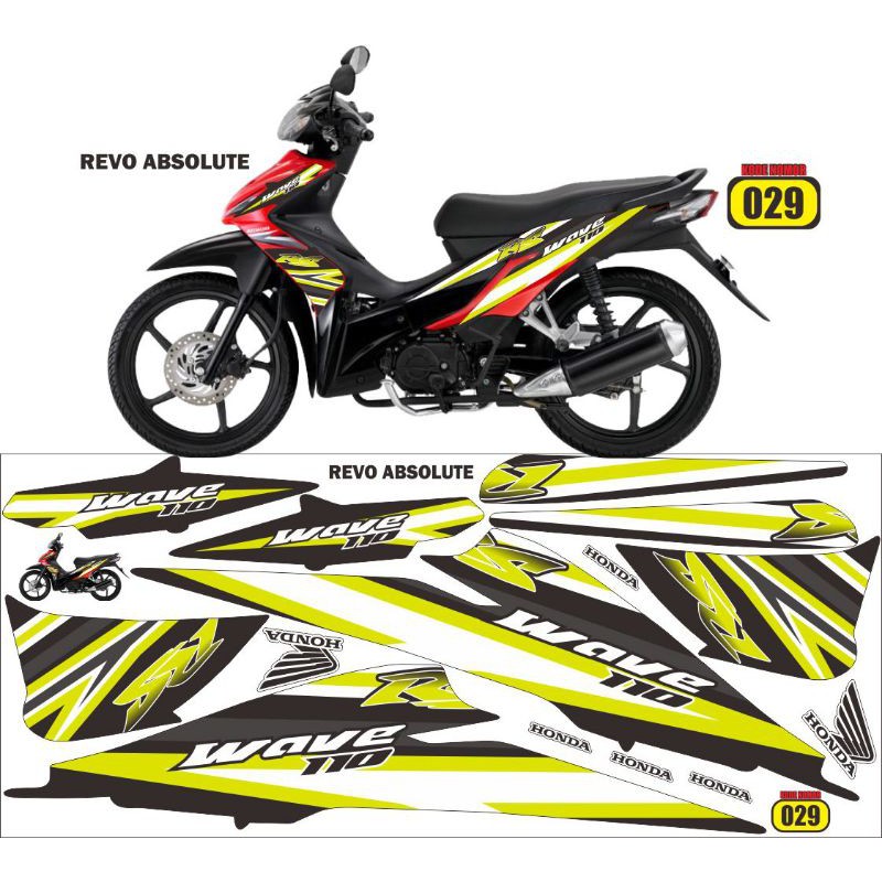 striping revo absolute/decal revo absolute/sticker variasi honda revo absolute