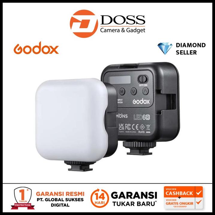 Godox LED6R Litemons RGB Pocket LED Video Light - Godox LED 6R