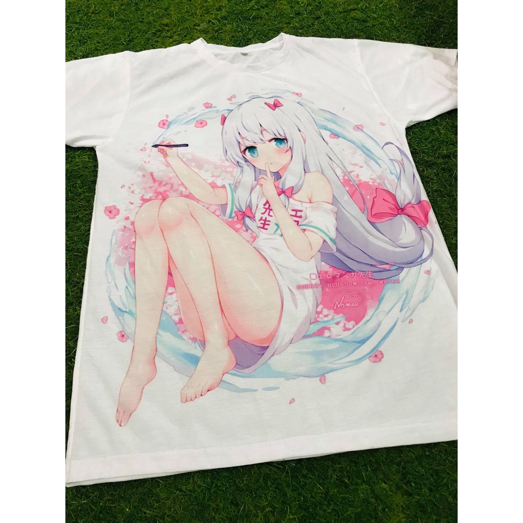 Tshirt Sagiri Loli Fullprint White