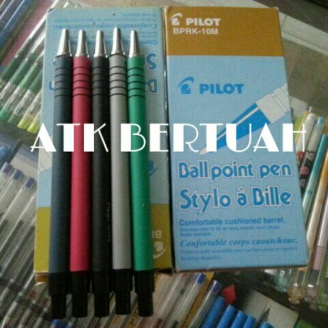 

1 BUAH PULPEN CETEK CLICK RETRACTABLE PILOT BPRK 10M