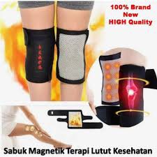 Alat Terapi Lutut / nyeri sakit lutut / sabuk penghangat lutut / Terapi Lutut Magnetik ISI 1 PASANG