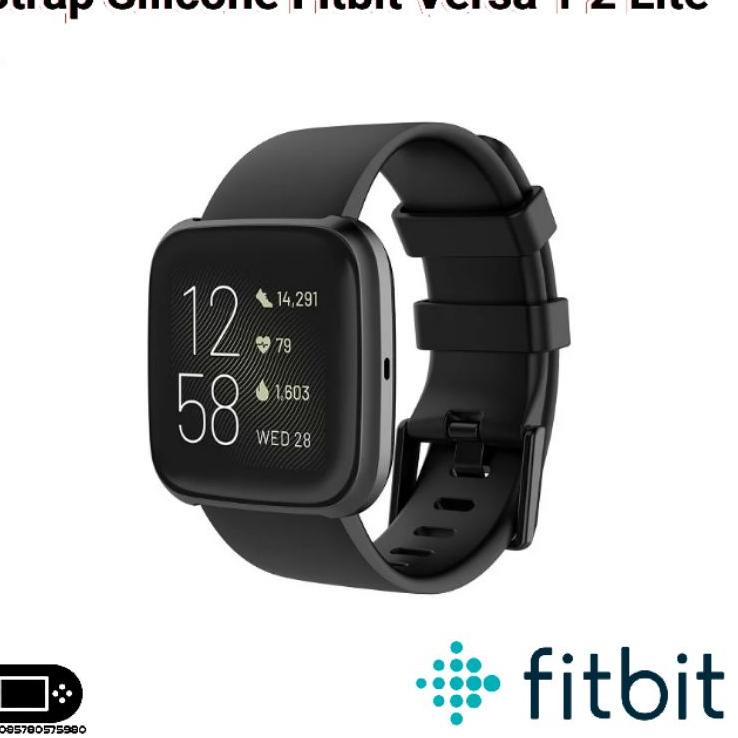 ♙ Strap Silicone Fitbit Versa 1 2 Lite Silikon Silicon Tali Jam Tangan ✼