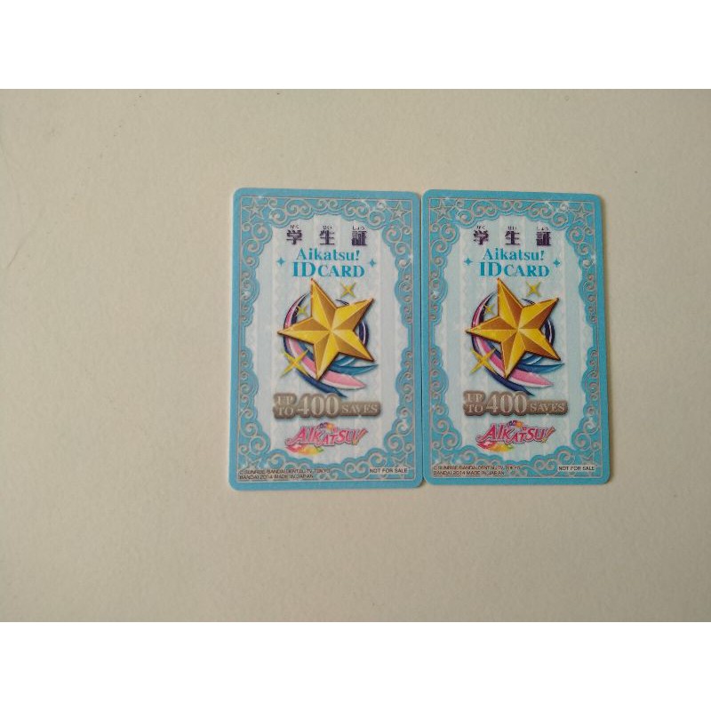 kartu Aikatsu ID Card ( Biru )
