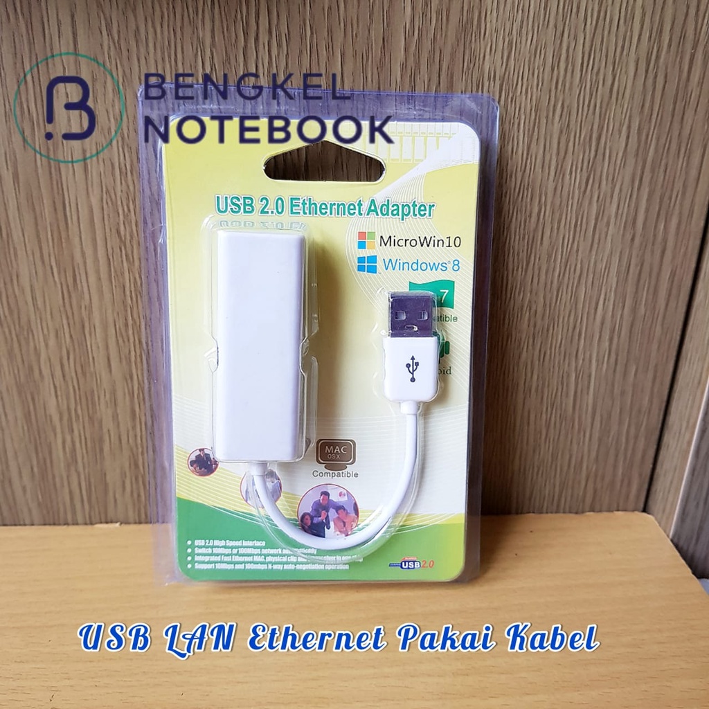 USB LAN Ethernet pakai kabel