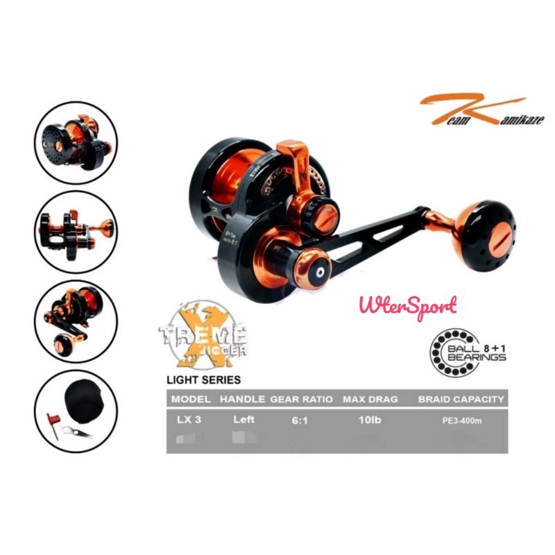 Reel Over Head Xtreme Jigger LX3