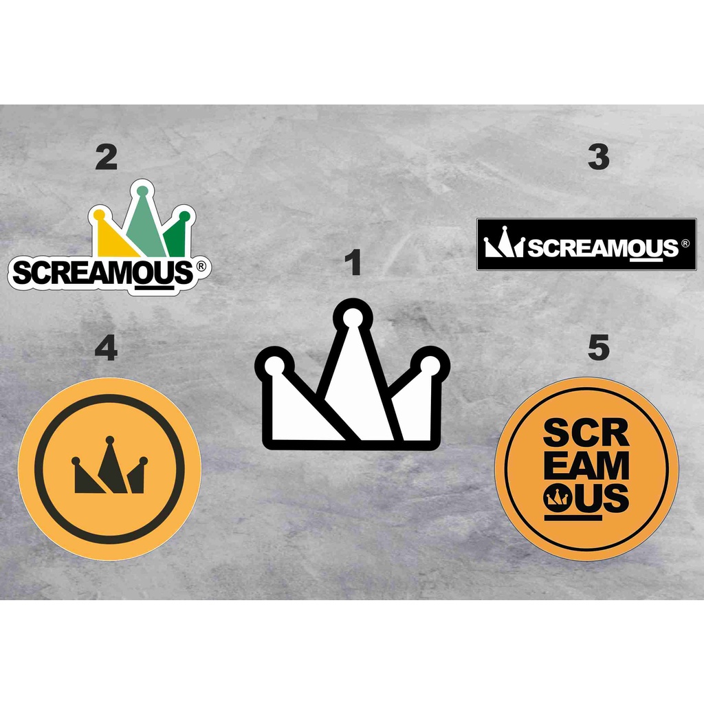 

STICKER AESTHETIC BRAND - STICKER DISTRO - STIKER CASE - STICKER LAPTOP TUMBLER HP-STICKER SCREAMOUS