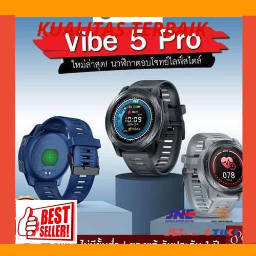 New Zeblaze Vibe 5 Pro Smartwatch Fitness Tracker Touch Screen Watch HR