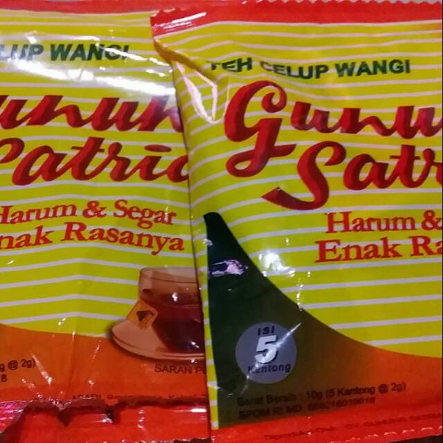 

Teh Gunung Satria sachet