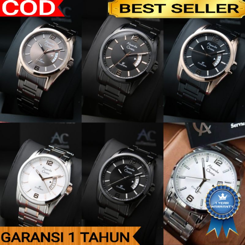 ALEXANDRE CHRISTIE PRIA AC 8289 / AC8289 ORIGINAL GARANSI RESMI 1 TAHUN