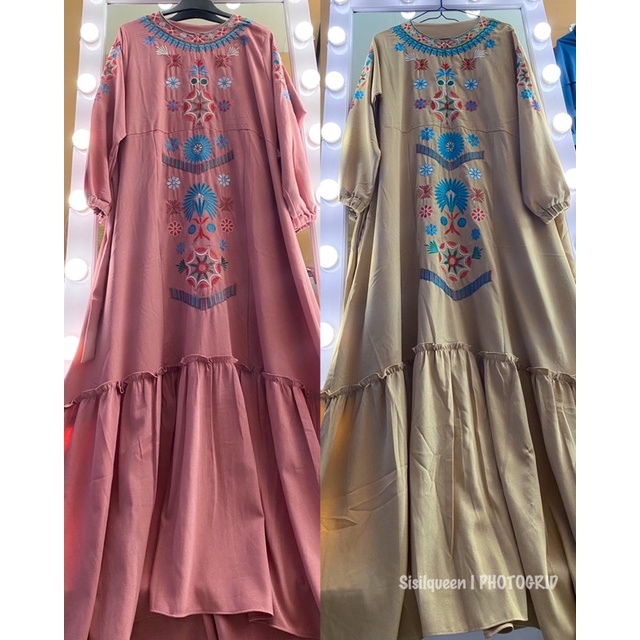 Ity crepe bordir cantik